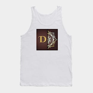 D - Mandala Monogram Tank Top